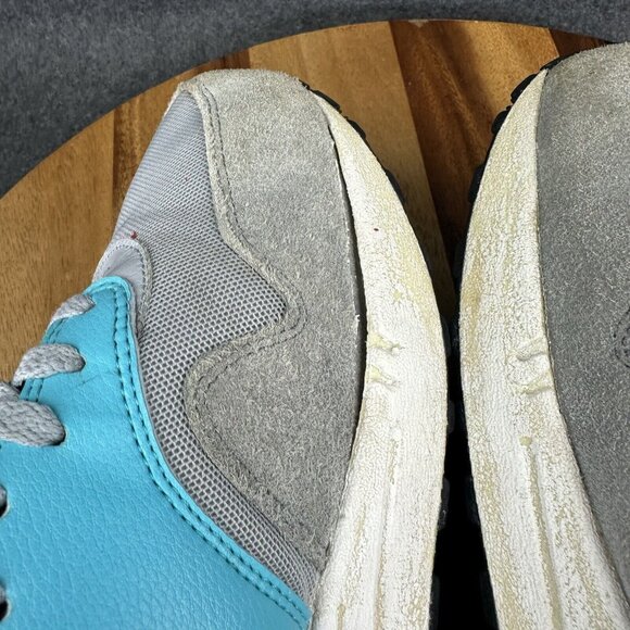 Nike Air Max 1 Essential Wolf Gray Blue White 599820-024 Sz 12 - Picture 10 of 14